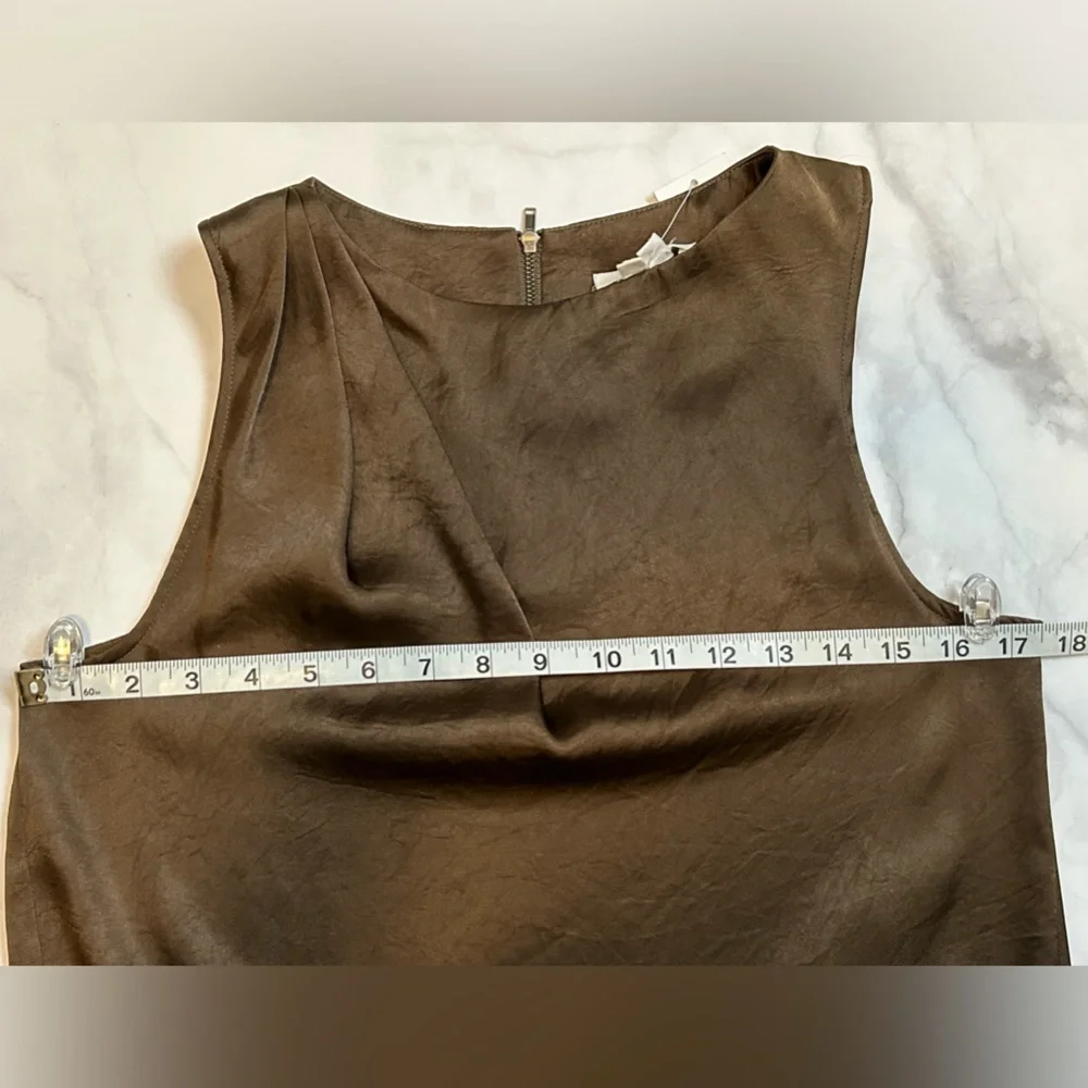 NWT Helmet Lang Silk Top - Picture 13 of 15